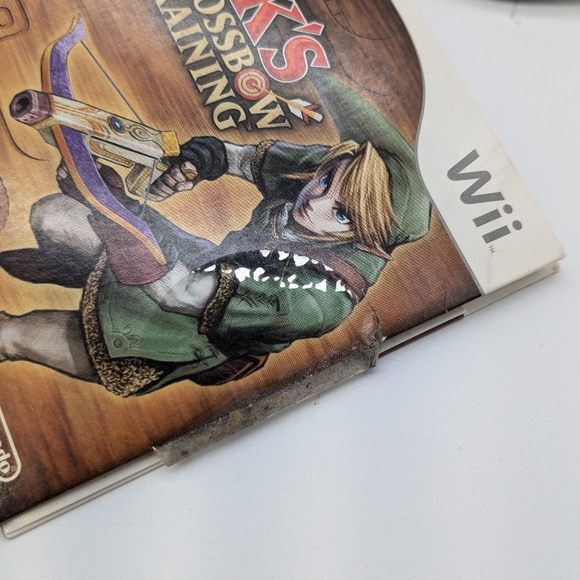 Zelda Link's Crossbow Training Wii Zapper Bundle (Nintendo Wii, 2007) Tested - Picture 3 of 16
